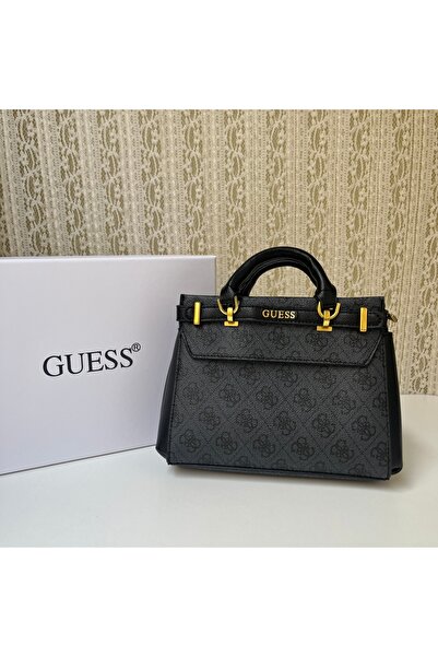 Guess Luxe Small Kelly Bag, Shoulder Bag, 23.5 x 17 x 6 CM