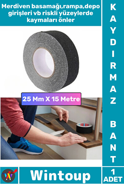 Wintoup #Bant Profesyonel Ultra Güçlü Yapışkan Isg Iş Yeri Ev Depo Atölye Ram...