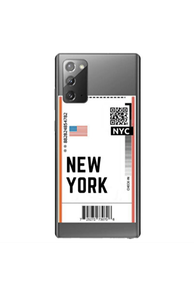 Other Samsung Note 20 New York NYC Transparent Silicone TPU Θήκη