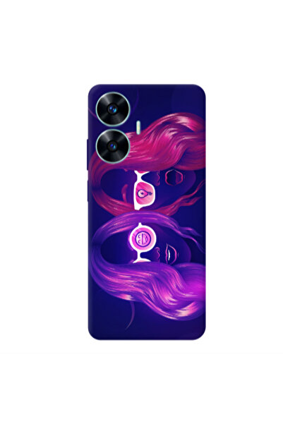 Other Realme C55 Dual style Transparent Silicone TPU Θήκη