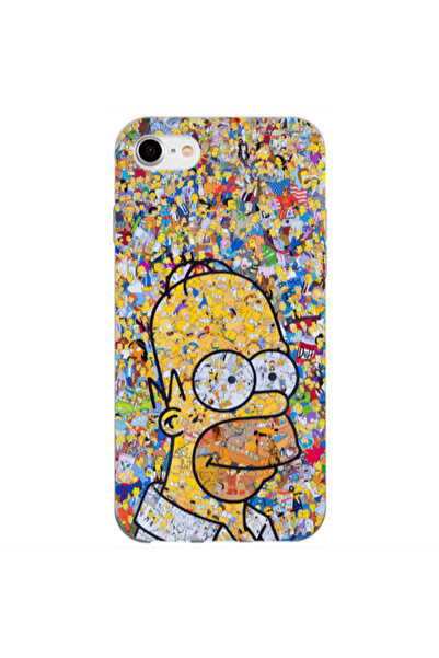 Other Apple iPhone SE 2020 Simpsons Transparent Silicone TPU Θήκη