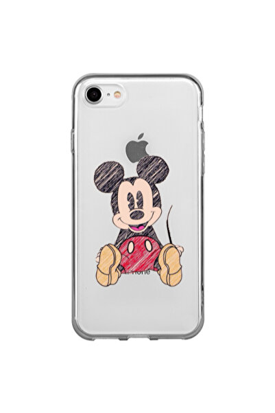 Other Apple iPhone SE 2020 Mickey mouse 2 Transparent Silicone TPU Θήκη