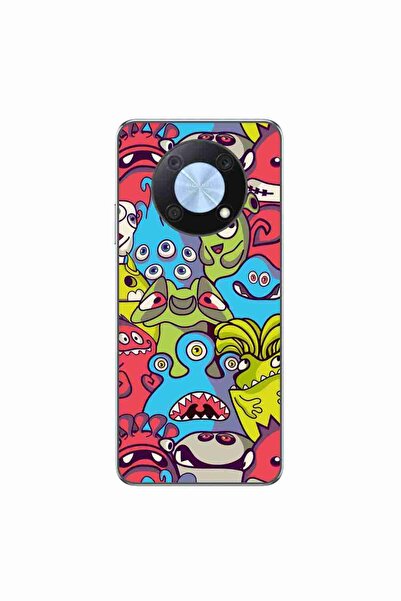 OEM Husa compatibila cu Huawei Nova Y90 Silicon Gel Tpu Model Squishi Monsters