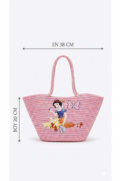 Dugka Atölye ÇOCUK PLAJ ÇANTASI / KIZ ÇOCUK PLAJ ÇANTASI (38*20 CM)
