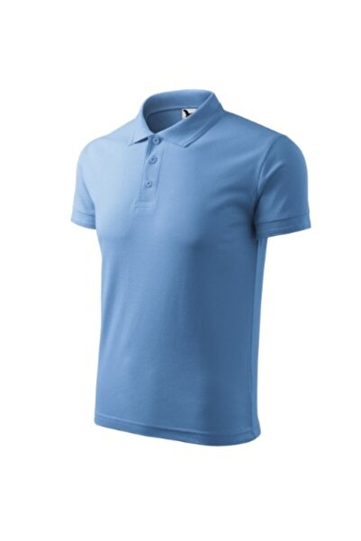 Malfini Tricou polo bărbați, Pique Polo 203, Albastru 3XL