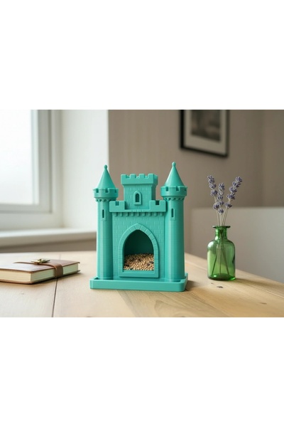 OEM Hrănitor Păsări Model Castel Pentru Grădină și Balcon