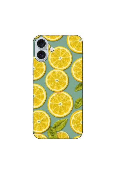 OEM Husa compatibila cu Apple iPhone 16 Plus Silicon Gel Tpu Model Summer Lem...