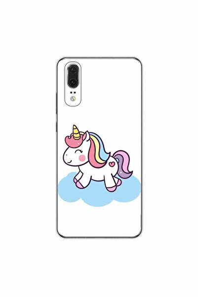 OEM Калъф, съвместим с Huawei P20, силиконов гел TPU, с десен Бебешко пони