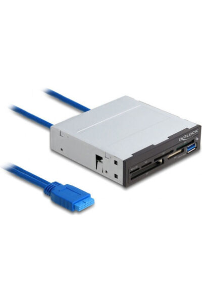 DELOCK Εσωτερικός Αναγνώστης Καρτών USB 3.0 για /S/D/ /m/i/c/r/o/S/D/ /M/e/m/...