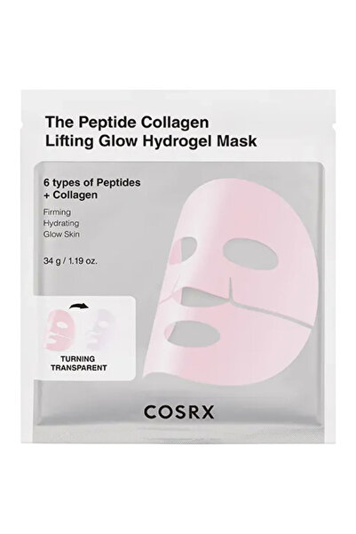 Cosrx The Peptide Collagen Lifting Glow Hydrogel Mask Masca de fata 34 gr
