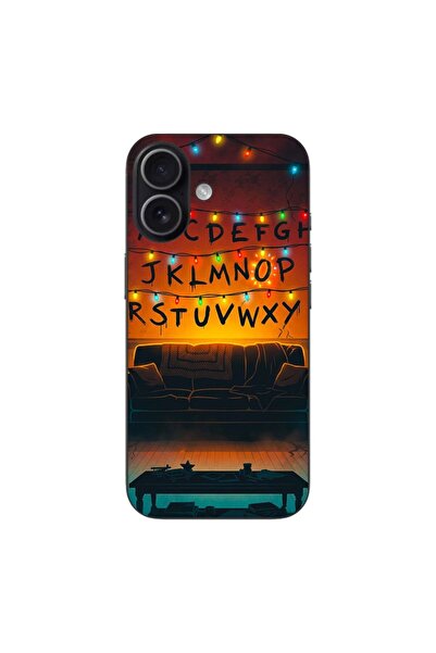 OEM Husa compatibila cu Apple iPhone 17 Silicon Gel Tpu Model Stranger Things...