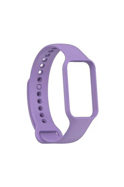 OEM Ανταλλακτικό λουράκι σιλικόνης μωβ (Redmi Smart Band 2 Huawei Band 8)