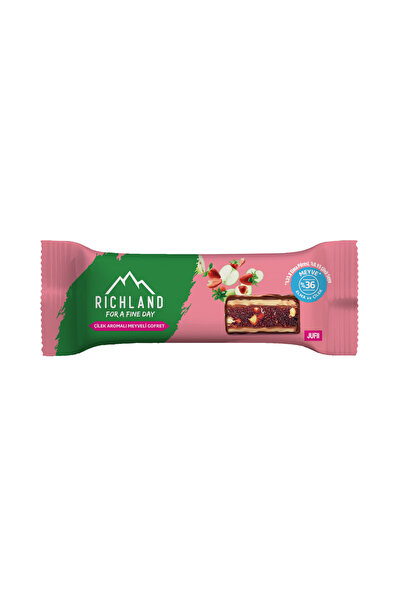 Richland Çilek Aromalı Meyveli Gofret 30 g
