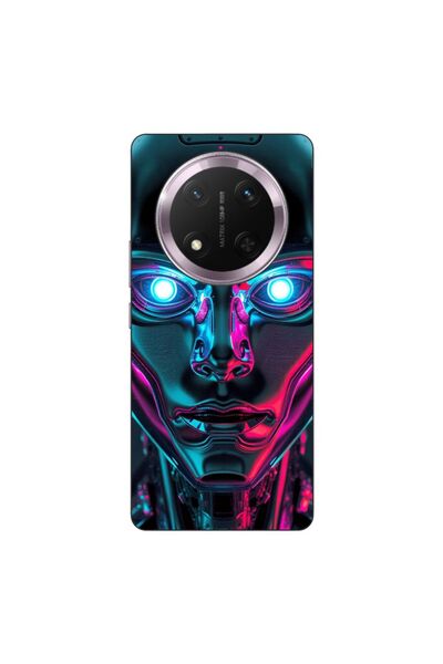 OEM Husa compatibila cu Honor Magic7 Lite Silicon Gel Tpu Model Chrome Humanoid