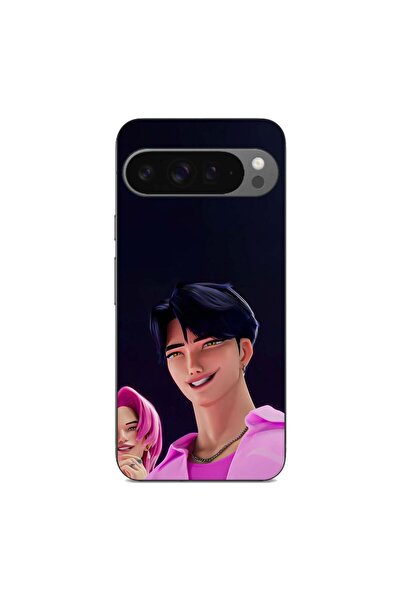 OEM Husa compatibila cu Google Pixel 9 Pro XL Silicon Gel Tpu Model KPop Demo...