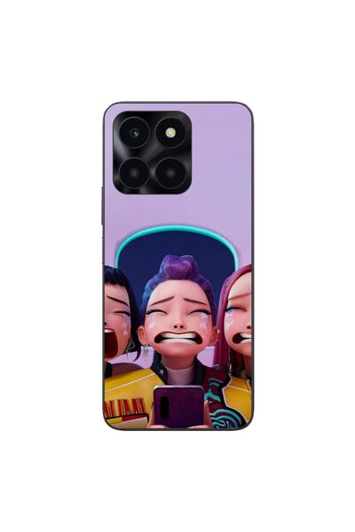 OEM Husa compatibila cu Honor X6a Silicon Gel Tpu Model KPop Demon Hunters Cr...