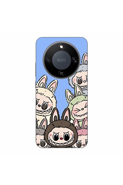 OEM Husa compatibila cu Honor Magic8 Lite Silicon Gel Tpu Model Labubu Patter...