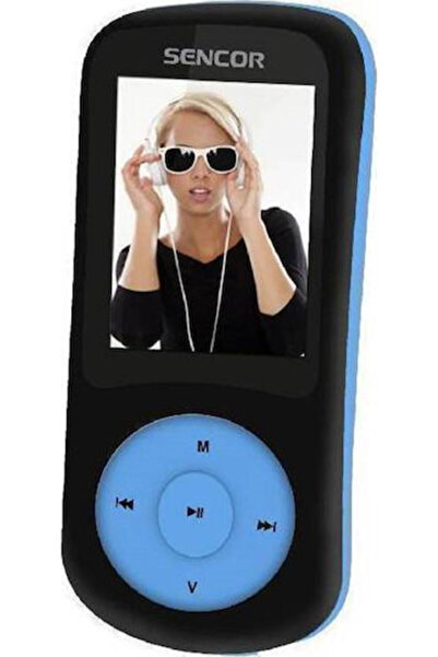 Sencor SFP 5870 MP4 Player (8GB) με οθόνη LCD / TFT 1.8 " Μπλε