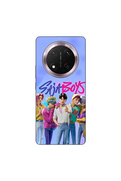 OEM Husa compatibila cu Honor Magic7 Lite Silicon Gel Tpu Model KPop Demon Hu...
