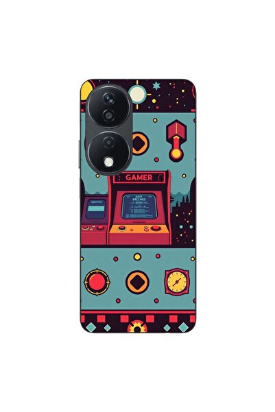 OEM Husa compatibila cu Honor X7b Silicon Gel Tpu Model Gamer Arcade Room