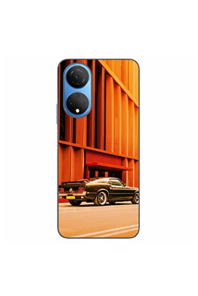 OEM Husa compatibila cu Honor X7 Silicon Gel Tpu Model Mustang Sunset