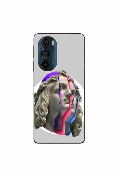 OEM Θήκη συμβατή με Motorola Edge 30 Pro Σιλικόνης Gel TPU με σχέδιο Νέον Ερε...