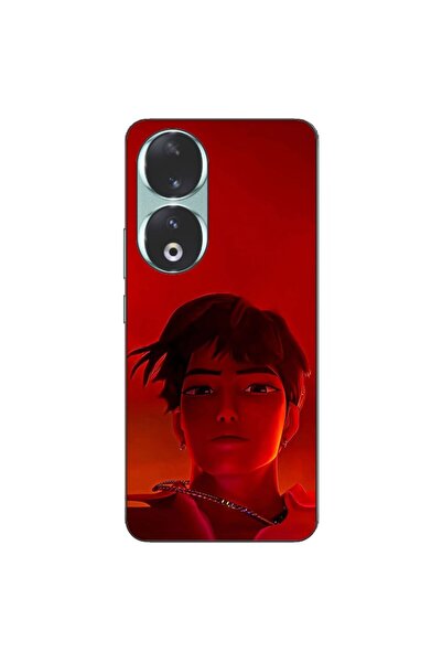 OEM Husa compatibila cu Honor 90 5G Silicon Gel Tpu Model KPop Demon Hunters ...