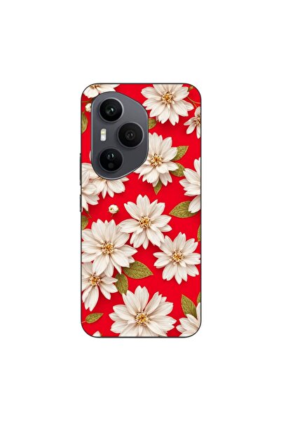OEM Husa compatibila cu Honor 400 Pro Silicon Gel Tpu Model White Flowers on ...