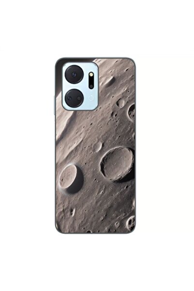 OEM Husa compatibila cu Honor X7a Silicon Gel Tpu Model Moon Surface