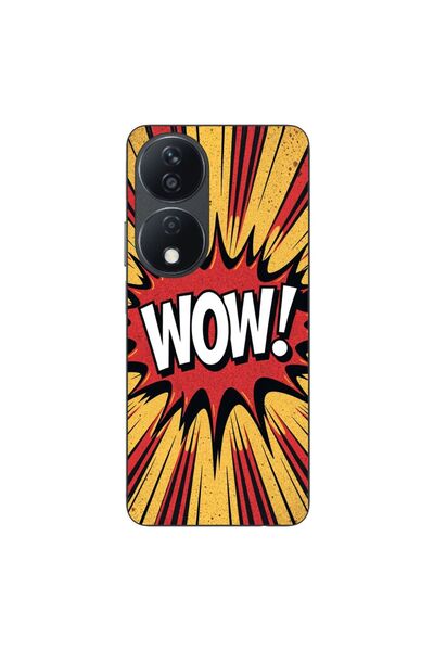 OEM Θήκη συμβατή με Honor X7b από σιλικόνη gel TPU με σχέδιο κόμικ και κείμεν...