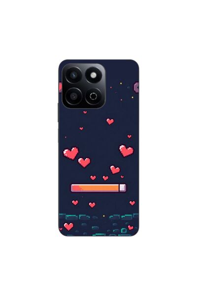 OEM Husa compatibila cu Honor 200 Smart Silicon Gel Tpu Model Pixelated Healt...