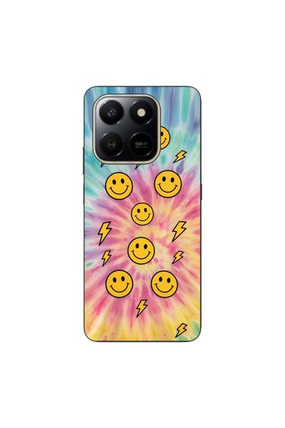 OEM Husa compatibila cu Honor X7d Silicon Gel Tpu Model Retro Smiley Faces