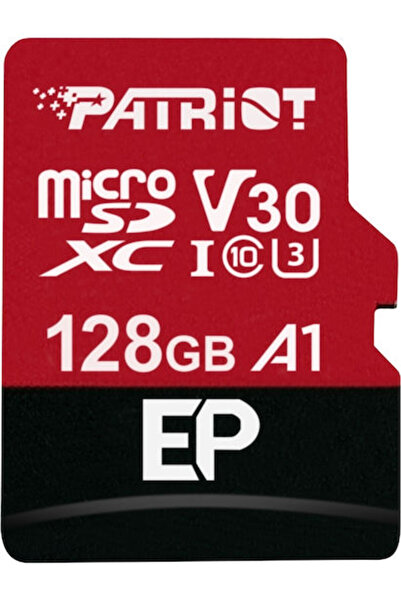 Patriot Σειρά EP microSDXC 128GB Κατηγορία 10 U3 V30 A1 UHS-I
