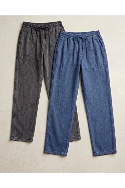 The Hench Double Layer Raw Linen Men's Trousers
