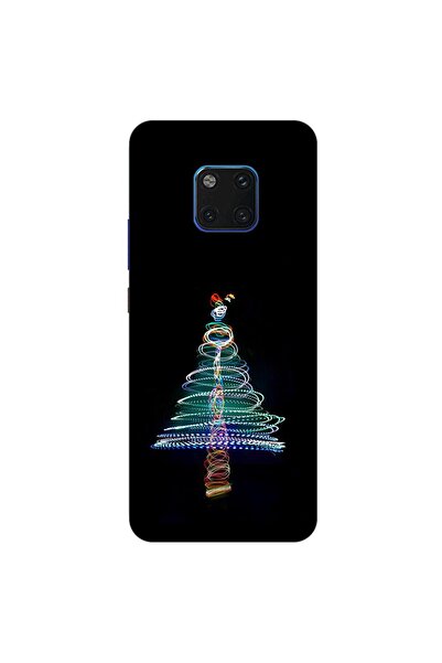 OEM Husa compatibila cu Huawei Mate 20 Pro Silicon Gel Tpu Model Craciun Brad...