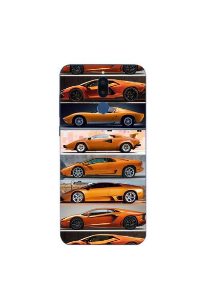 OEM Husa compatibila cu Huawei Mate 10 Lite Silicon Gel Tpu Model Masini Lamb...