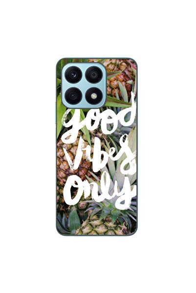 OEM Θήκη συμβατή με Honor X8a, από σιλικόνη gel TPU, μοντέλο Good Vibes Only