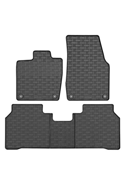 RapidAuto Set covorase auto din cauciuc VW ID.7 2024-, Negre