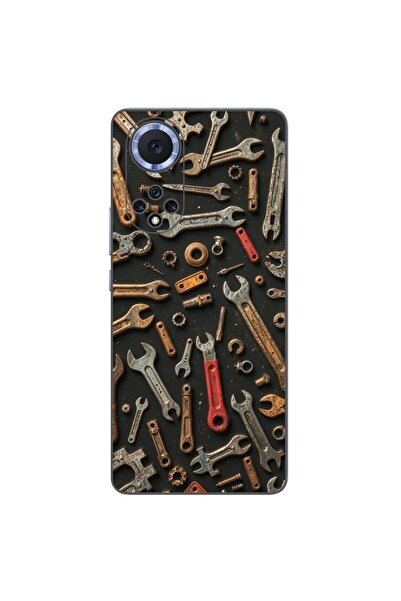 OEM Husa compatibila cu Huawei Nova 9 Silicon Gel Tpu Model Mechanic Tools Pa...