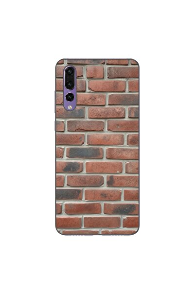 OEM Husa compatibila cu Huawei P20 Pro Silicon Gel Tpu Model Brick Wall