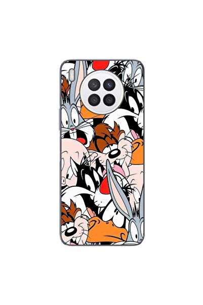 OEM Θήκη συμβατή με Huawei Nova 8i από σιλικόνη gel TPU με σχέδιο Looney Tunes