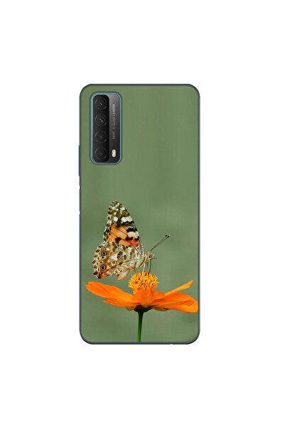OEM Husa compatibila cu Huawei P Smart 2021 Silicon Gel Tpu Model Fluture