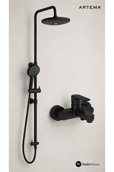 Artema BANYO ROBOT DUŞ SETİ SİYAH (A4579836+A4272536)