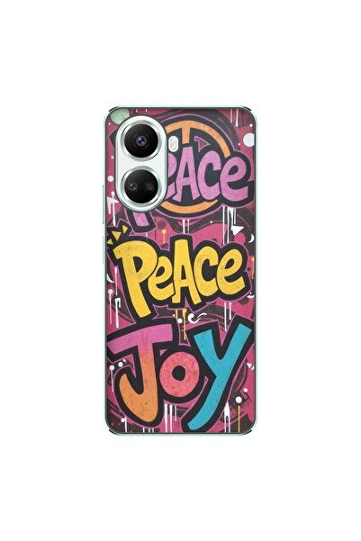 OEM Husa compatibila cu Huawei Nova 10 SE Silicon Gel Tpu Model Peace and Joy...