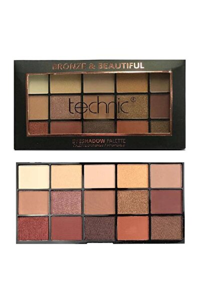 TECHNIC BRONZE AND BEAUTIFUL EYESHADOW PALETTE 30GR