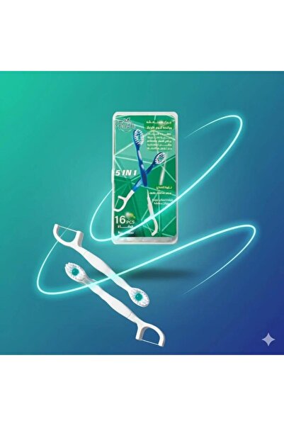 Fresh فريش فرشاة أسنان مع معجون أسنان استعمال مرة واحدة 5في1 بنكهة النعناع 16...