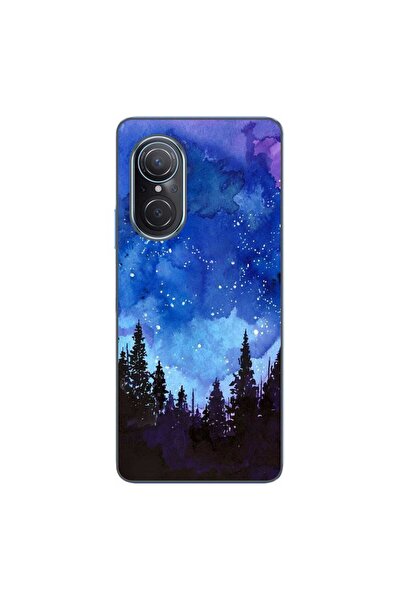 OEM Husa compatibila cu Huawei Nova 9 SE Silicon Gel Tpu Model Night Forest