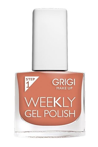 Grigi WEEKLY GEL NAIL POLISH NO 521 DARK SALMON 12ML