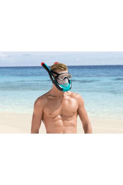BESTWAY Flowtech Snorkel Mask S/M,Adult 14+