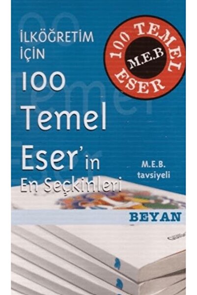 Beyan Yayınları İlköğretimler için 100 Temel Eser (10 Kitap)